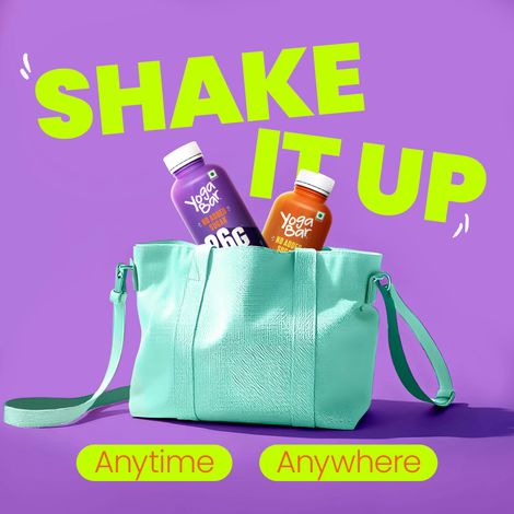 Yoga Bar 26g Protein Milk Shake, with 26g Protein, No Added Sugar