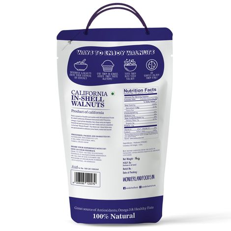 Wonderland Foods California In-shell Walnuts