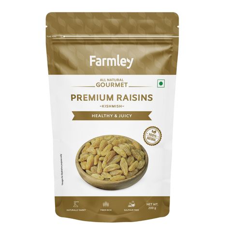 Farmley All Natural Gourmet Premium Raisins | Kishmish