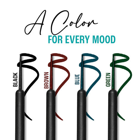 Lakme 9 to 5 Eyeconic Liquid Eyeliner Smudgeproof, Waterproof, lasts upto 24 Hrs, Black