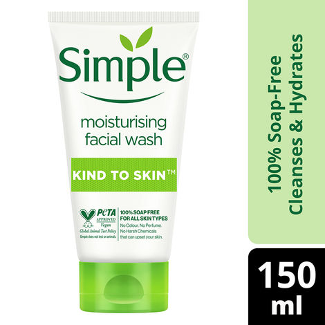 Simple Kind To Skin Moisturising Facial Wash