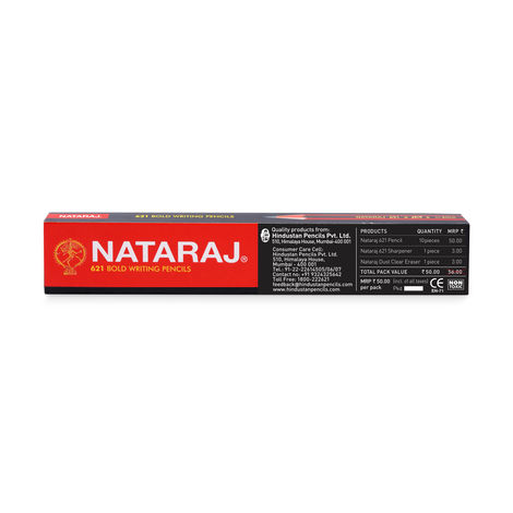 Nataraj 621 Writing Pencil 10 Pcs