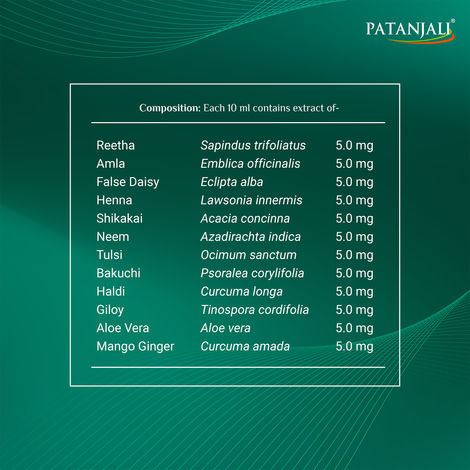 Patanjali Kesh Kanti Natural Hair Cleanser Shampoo Prevents Dryness