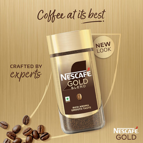 Nescafe Gold Blend Rich and Smooth Arabica and Robusta Instant Coffee