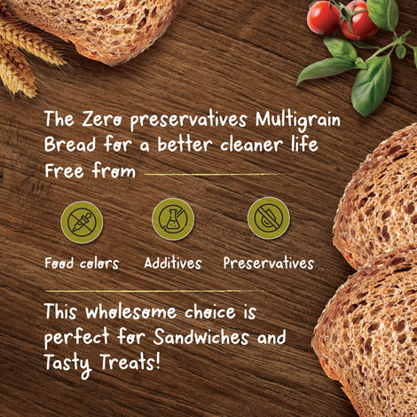 Baker's Loaf Zero Preservatives Multigrain Bread