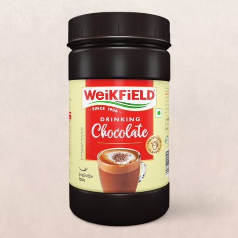 Weikfield Drinking Chocolate Powder Jar