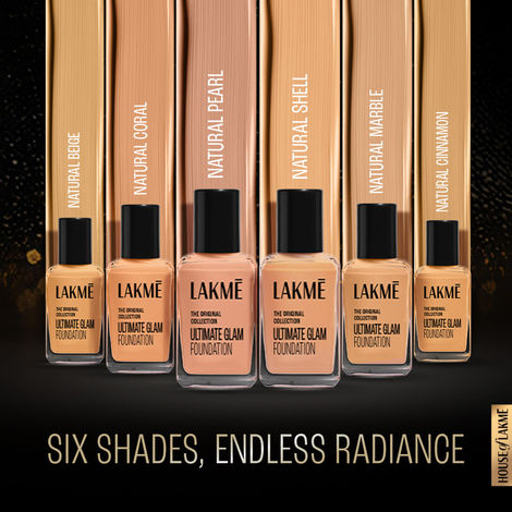 Lakme FOREVER MATTE FOUNDATION for Superior Coverage, Vit E, lightweight & water-resist Marble