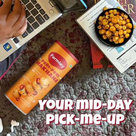 Farmley Peri Peri Makhana Roasted In Olive Oil