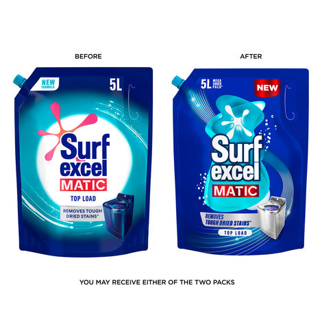 Surf Excel Matic Top Load Detergent Liquid | Pouch