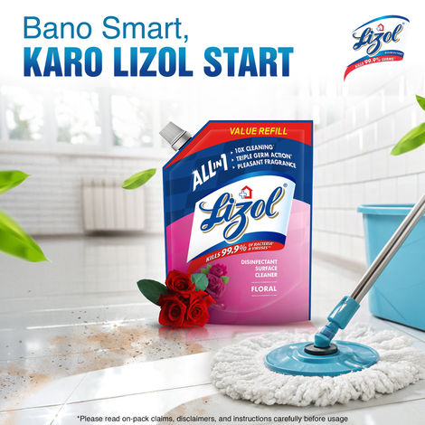 Lizol Floral Floor Cleaner Liquid
