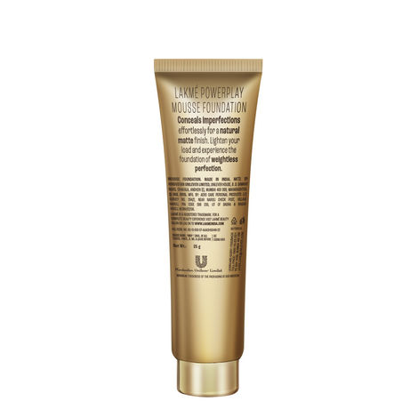 Lakme 9 To 5 Weightless Mousse Foundation | Rose | Ivory