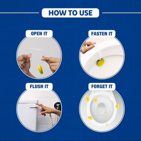 Harpic Citrus Toilet Rim Blocks