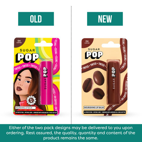 SUGAR POP Nourishing UV Protection Hydrating Lip Balm Coffee 04