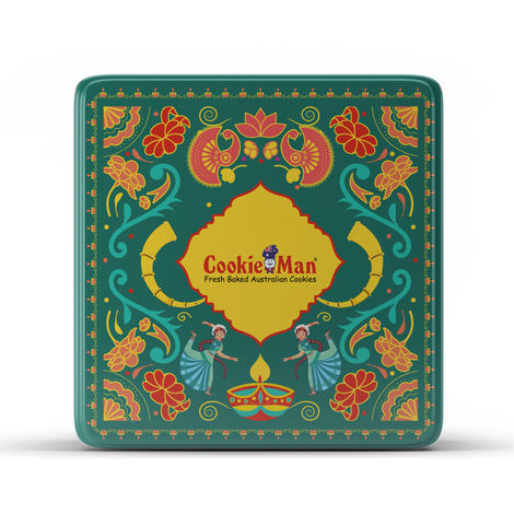 Cookie Man Premium Assorted Cookies Biscuits Gift Tin Pack