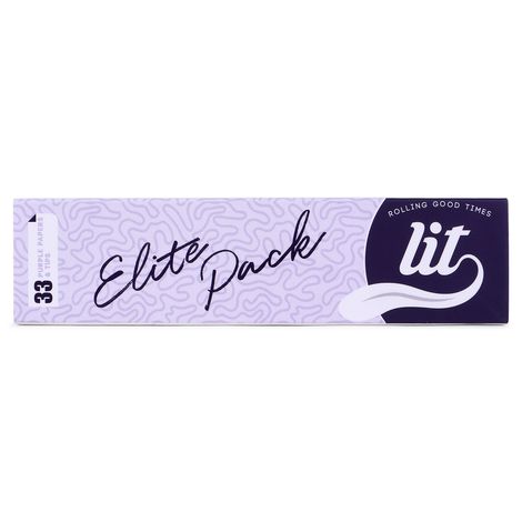 LIT ELITe Pack Purple Rolling Paper