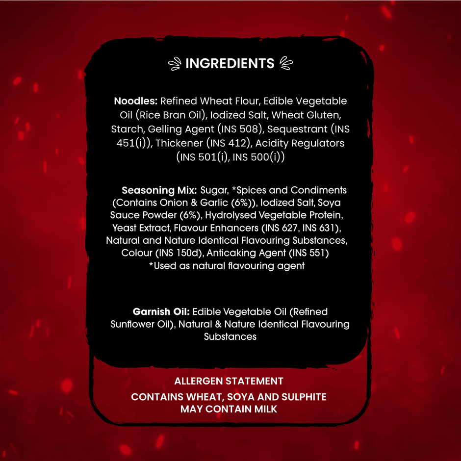 Too Yumm K-Bomb Ramen Mi Goreng Instant Noodles | Sweet n Spicy Flavour | Korean Veg