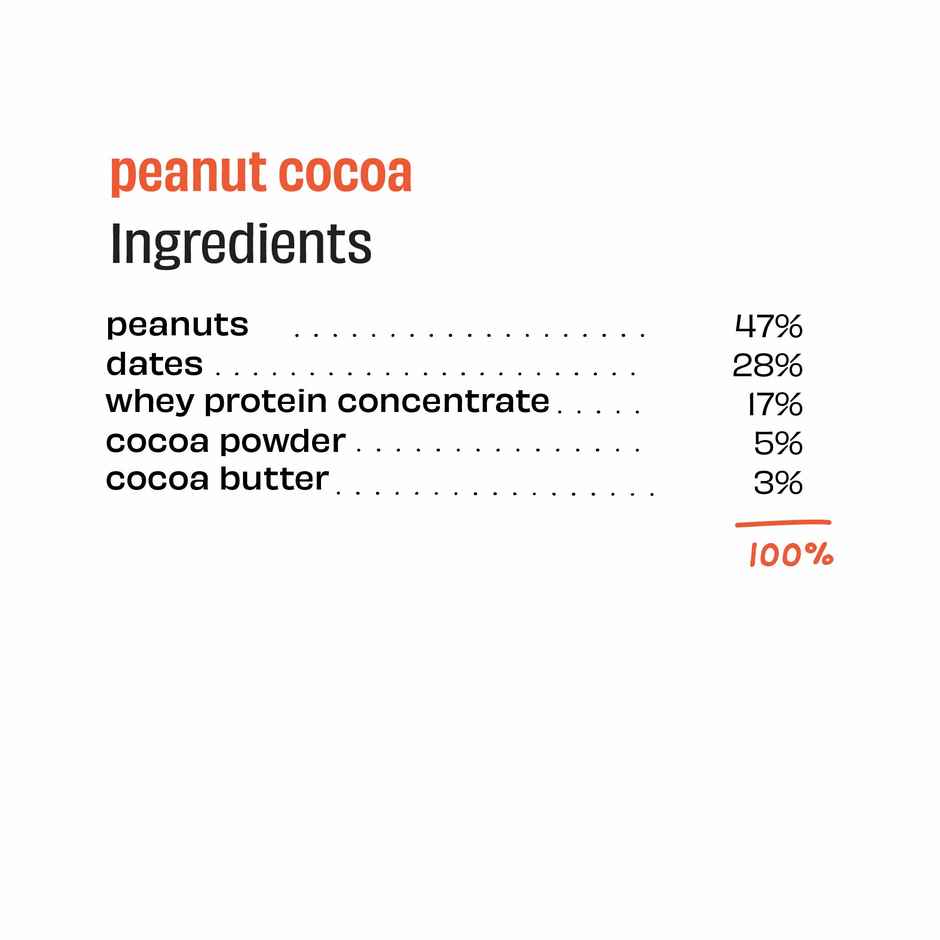 The Whole Truth Peanut Cocoa Protein Bar