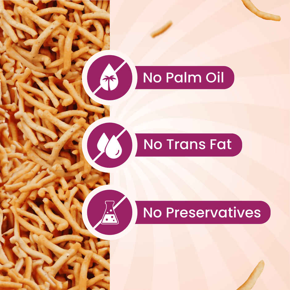 Protein Chef Baked Bikaneri Bhujia Sev Guilt Free Healthy Snacks Baked Glutenfree Diet Namkeen Bhujiya