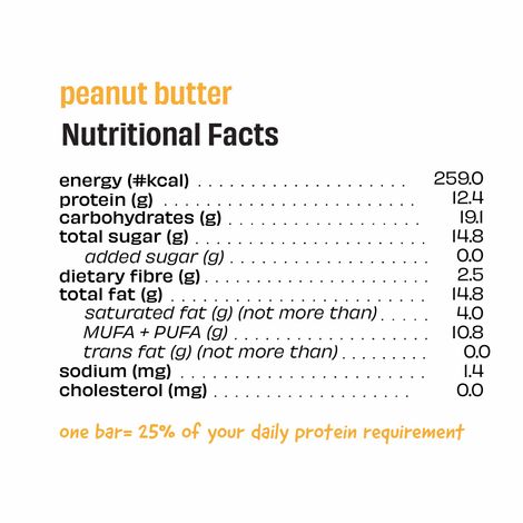 The Whole Truth Peanut Butter Protein Bar