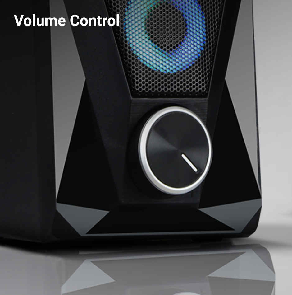Zeb Warrior 2.0 Multimedia Party Speaker With Aux Connectivity,Usb Powered And Volume Control (No Bluetooth ) - Black