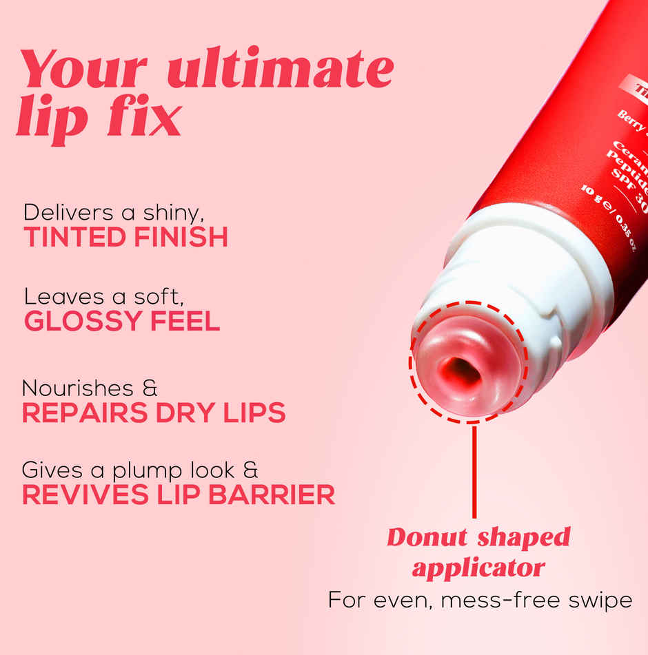 RENEE Juicy Fix Tinted Lip Balm SPF 30 Berry Splash