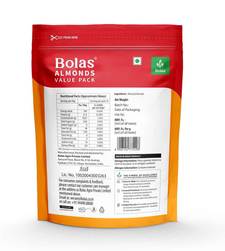 Bolas Almonds Value Pack
