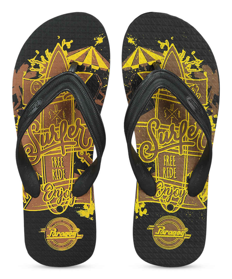 Paragon Men's Yellow Hwk Slippers HWK3719G UK 6