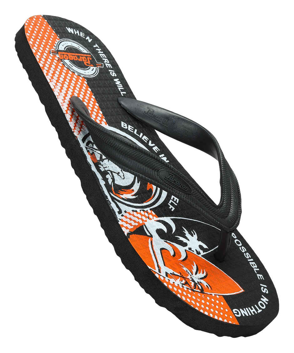 Paragon Men's Orange Hwk Slippers HWK3720G UK 10