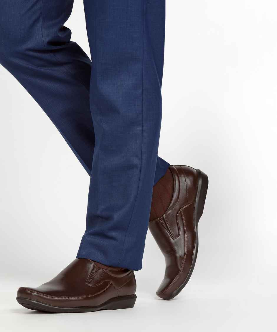 Paragon Men's Brown Pvc Formal Shoes K11240G UK 9