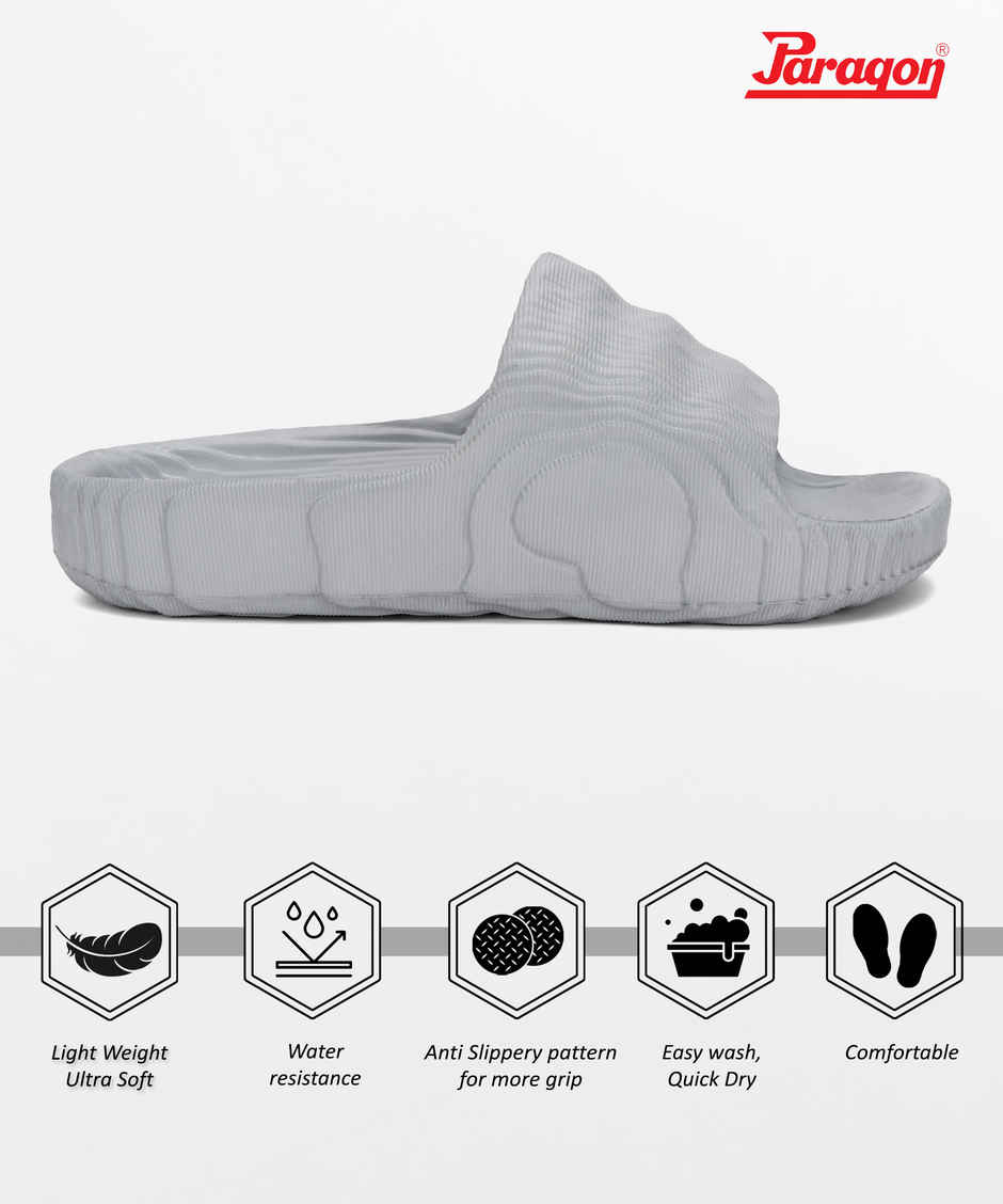 Paragon Men's Grey Eva Slippers K10913G UK 9