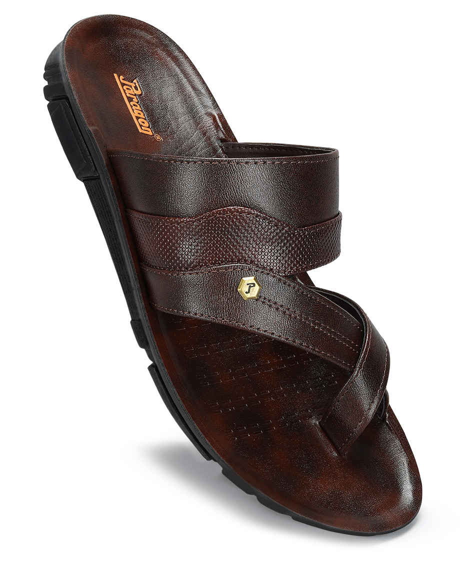 Paragon Men's Brown Pu Sandals PUK2237G UK 9