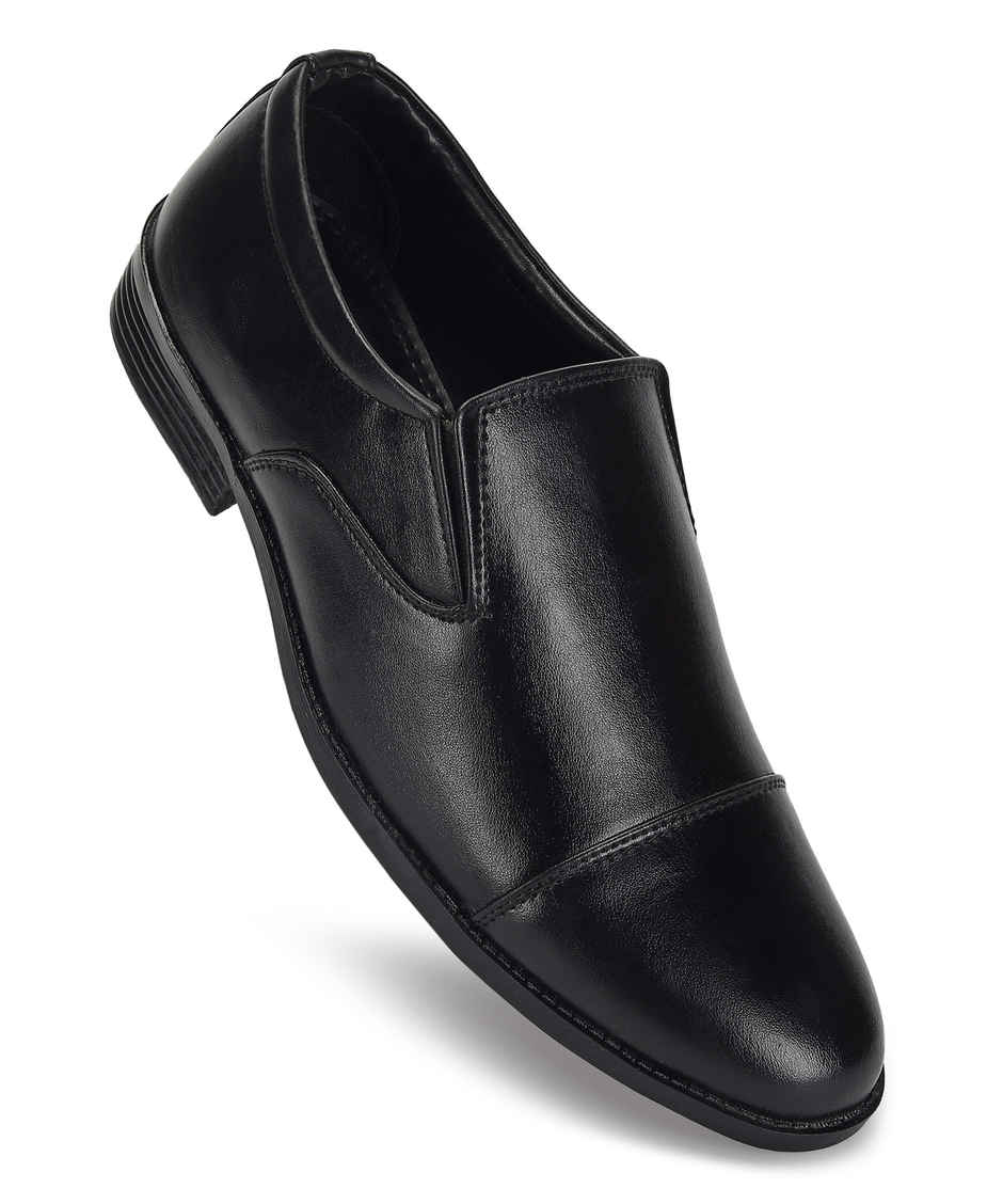 Paragon Men's Black Pvc Formal Shoes K11241G UK 6