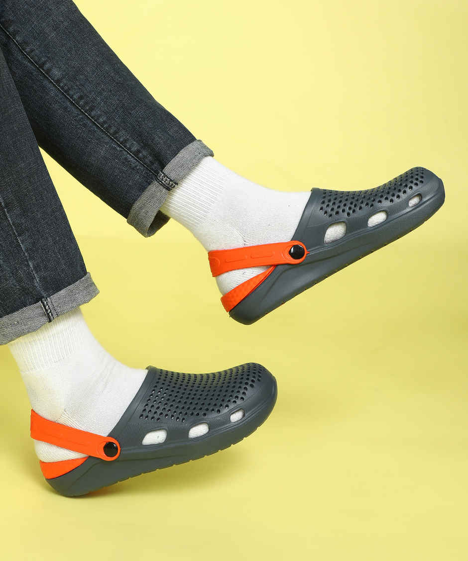 Paragon Men's Grey Eva Clogs EVK10916G UK 6