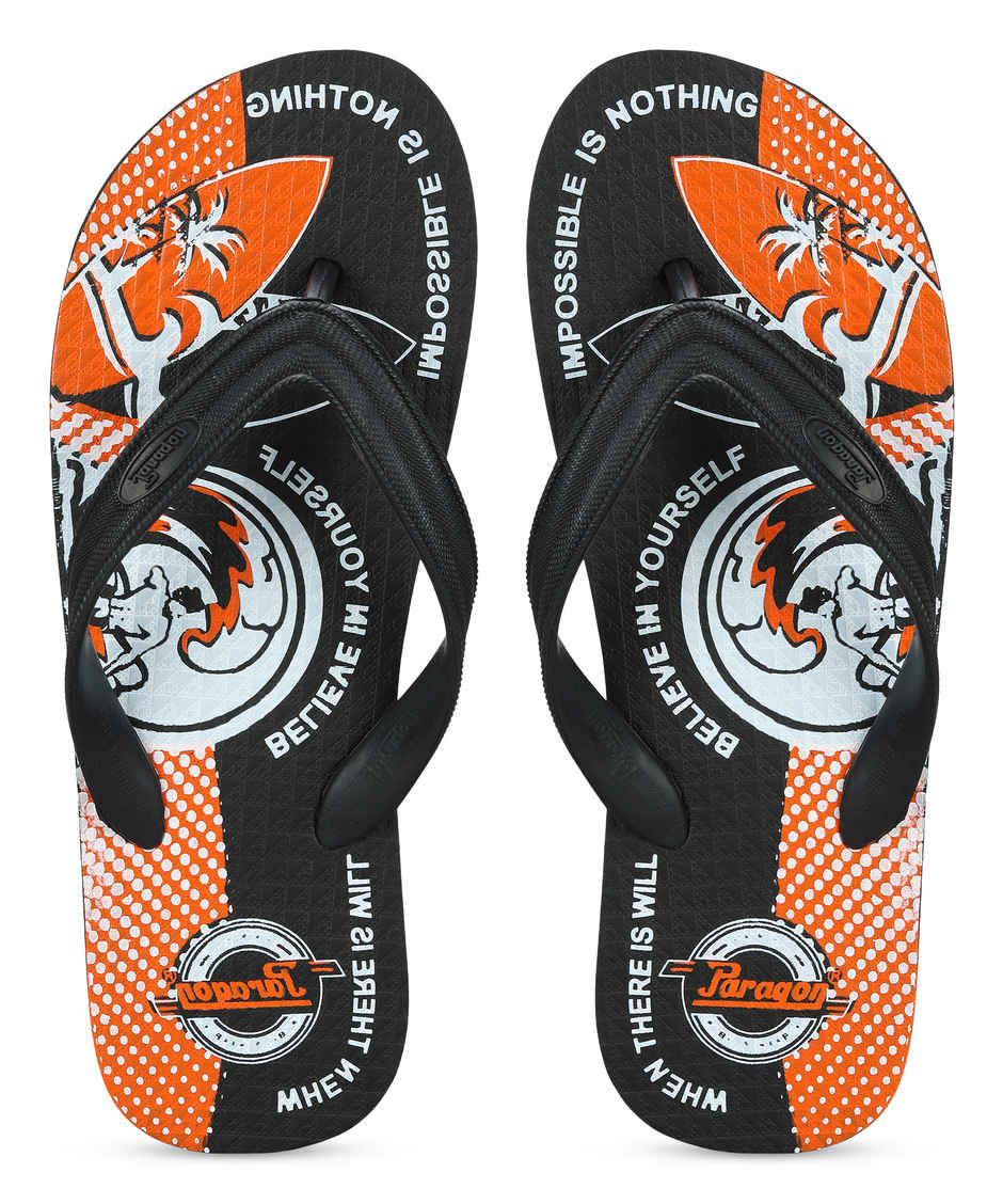 Paragon Men's Orange Hwk Slippers HWK3720G UK 9