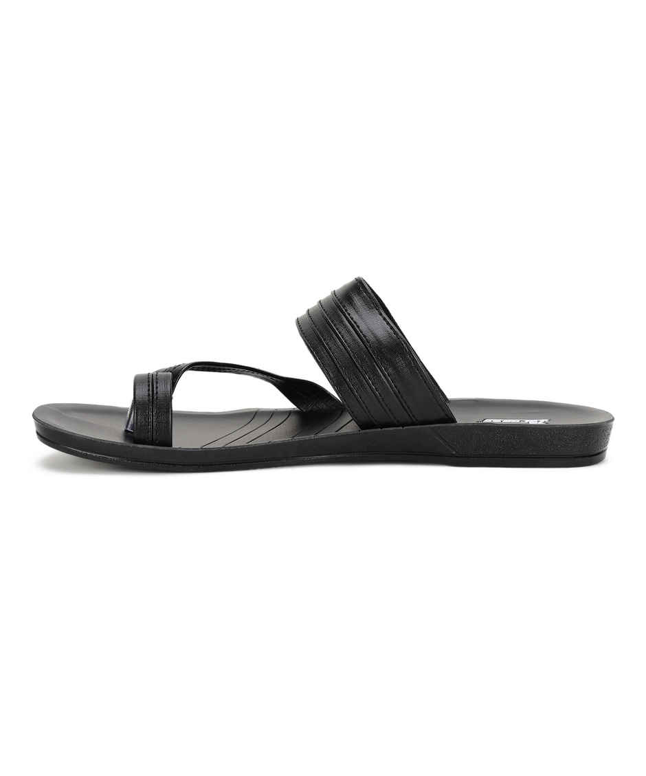 Paragon Men's Black Pu Sandals PUK2234G UK 10