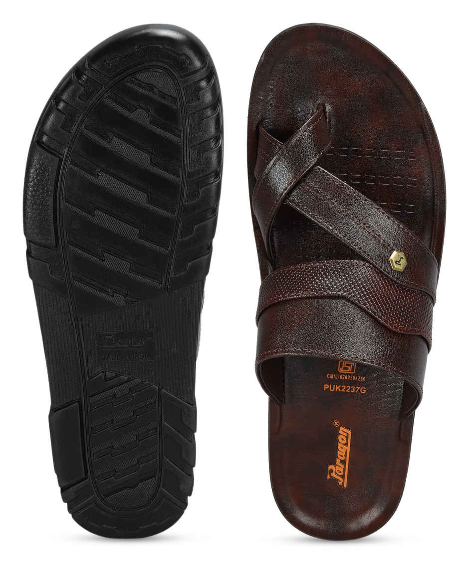 Paragon Men's Brown Pu Sandals PUK2237G UK 6