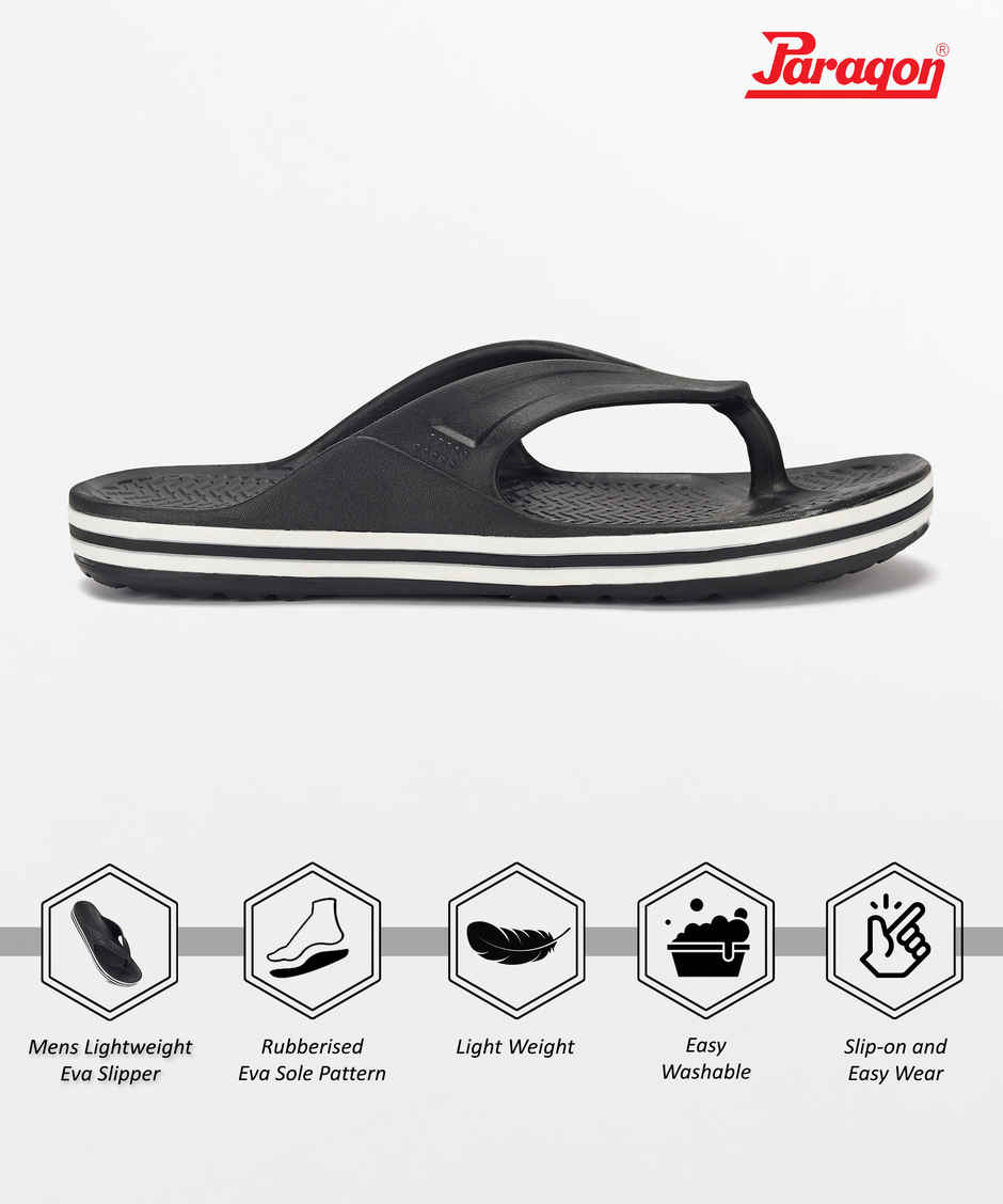 Paragon Men's Black Eva Slippers EVK3414G UK 9