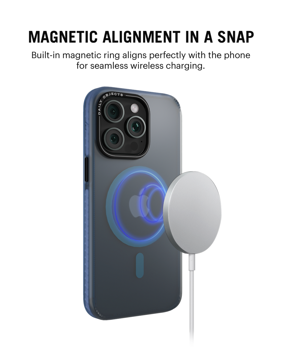 DailyObjects iPhone 14 Pro Blue Nimbus MagSafe Phone Case