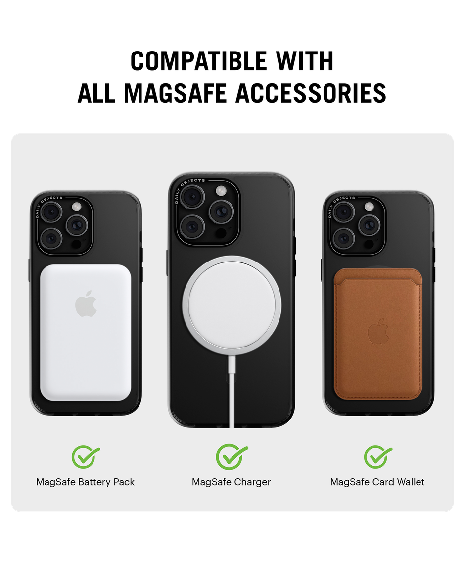 DailyObjects iPhone 13 Pro Max Black Nimbus MagSafe Phone Case