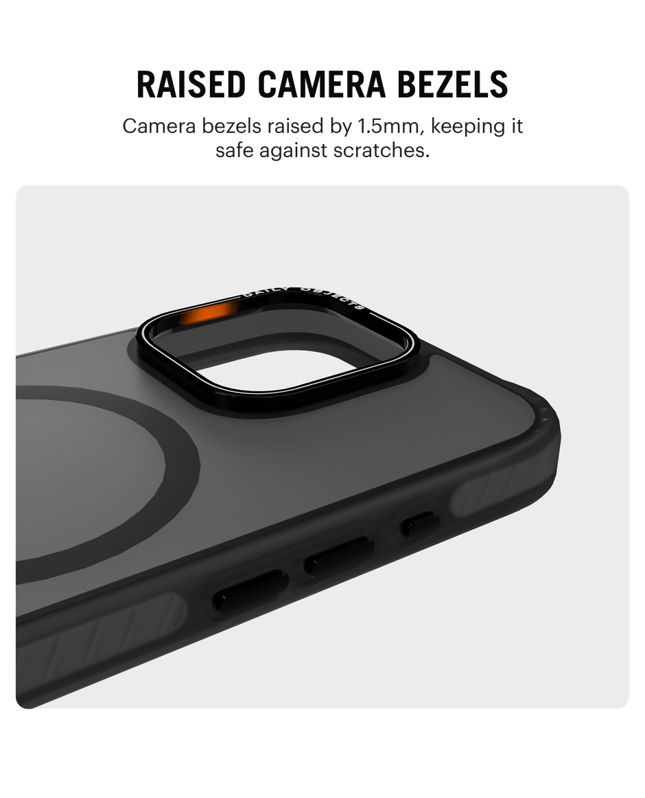 DailyObjects iPhone 16 Pro Black Nimbus MagSafe Phone Case