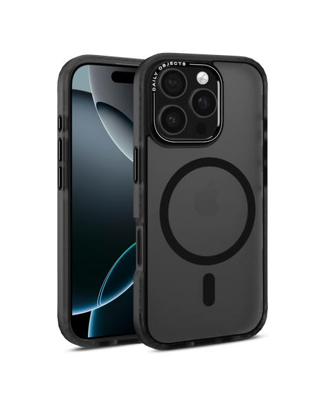 DailyObjects iPhone 16 Pro Black Nimbus MagSafe Phone Case