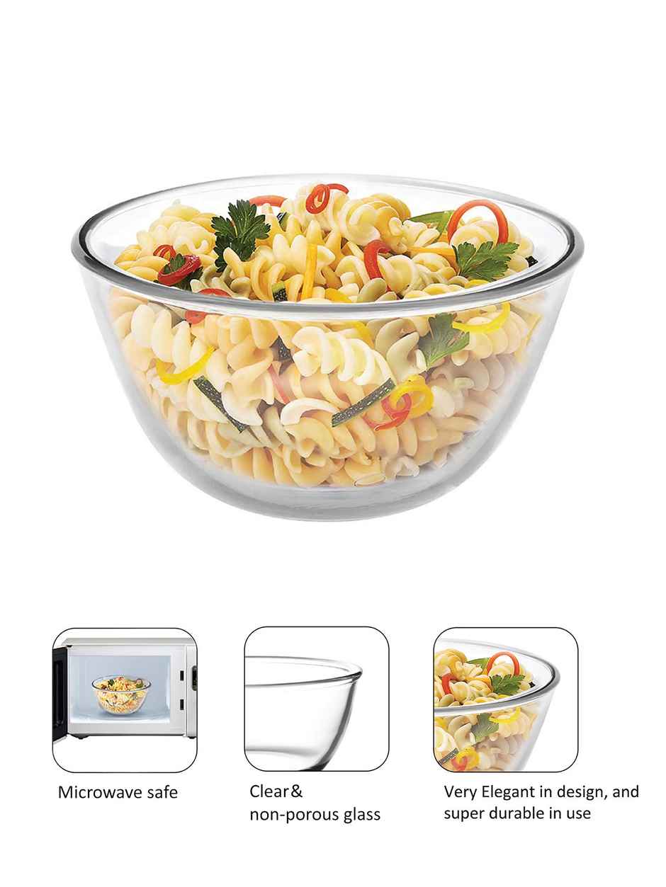 Cello Ornella Toughened Glass Mixing Bowl 1000ml