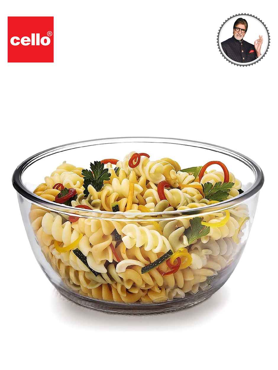 Cello Ornella Toughened Glass Mixing Bowl 1000ml
