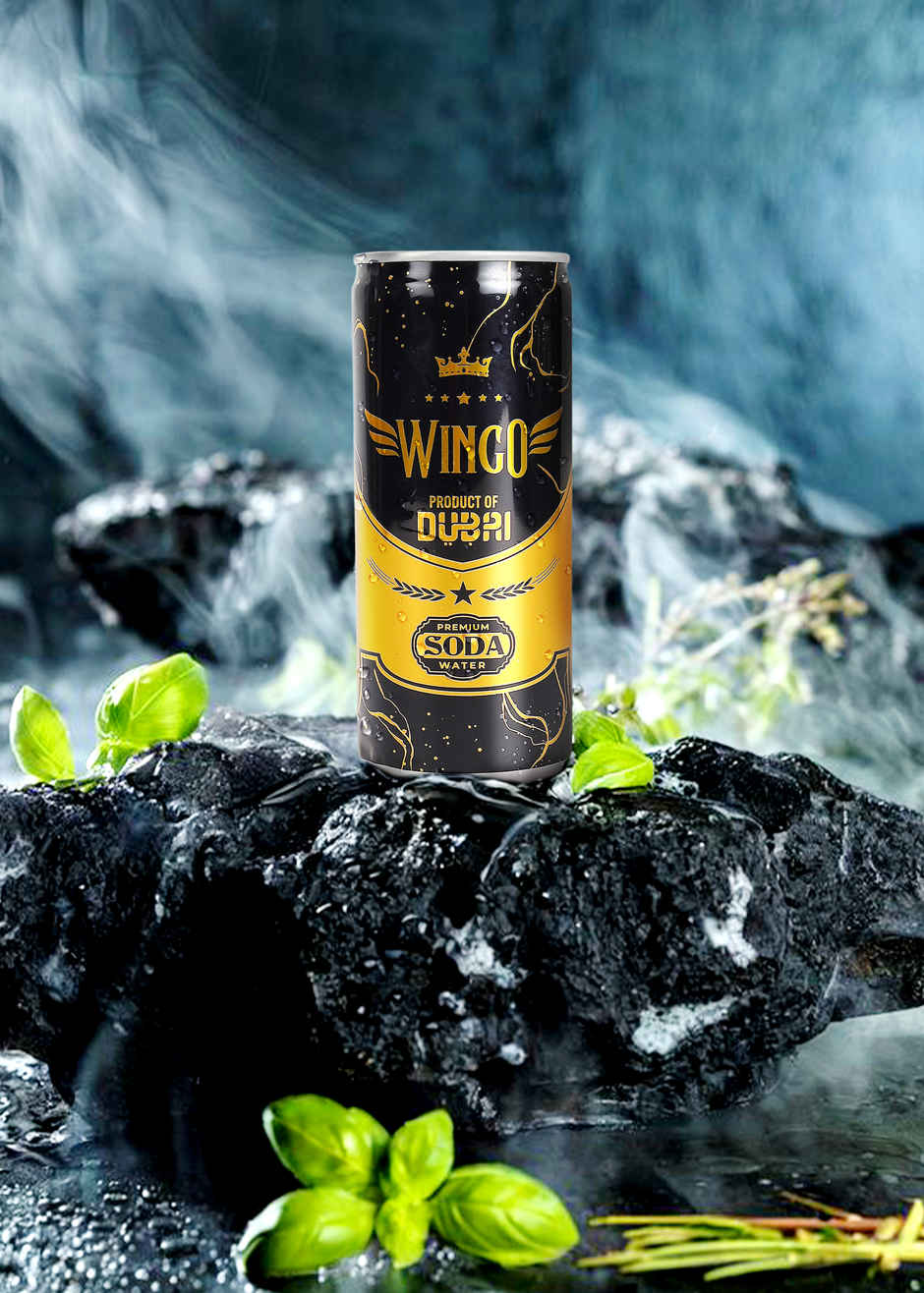 Wingo Premium Club Soda Water