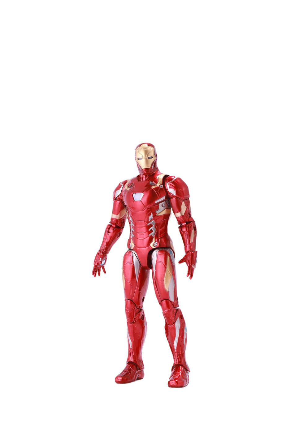 Striders Licensed Marvel Iron Man MK46 Toy Figure with Stand | 7 inch