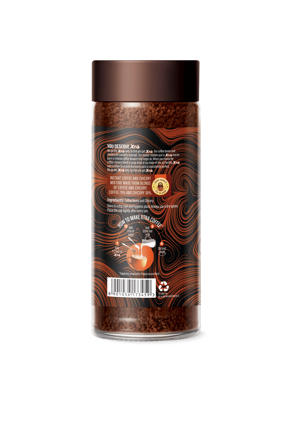 Continental Xtra Instant Strong Coffee - Jar