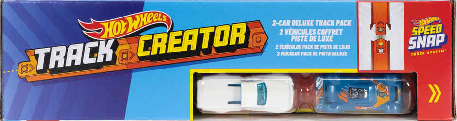 Hot Wheels Track Creator Deluxe Track Pack with Cars
