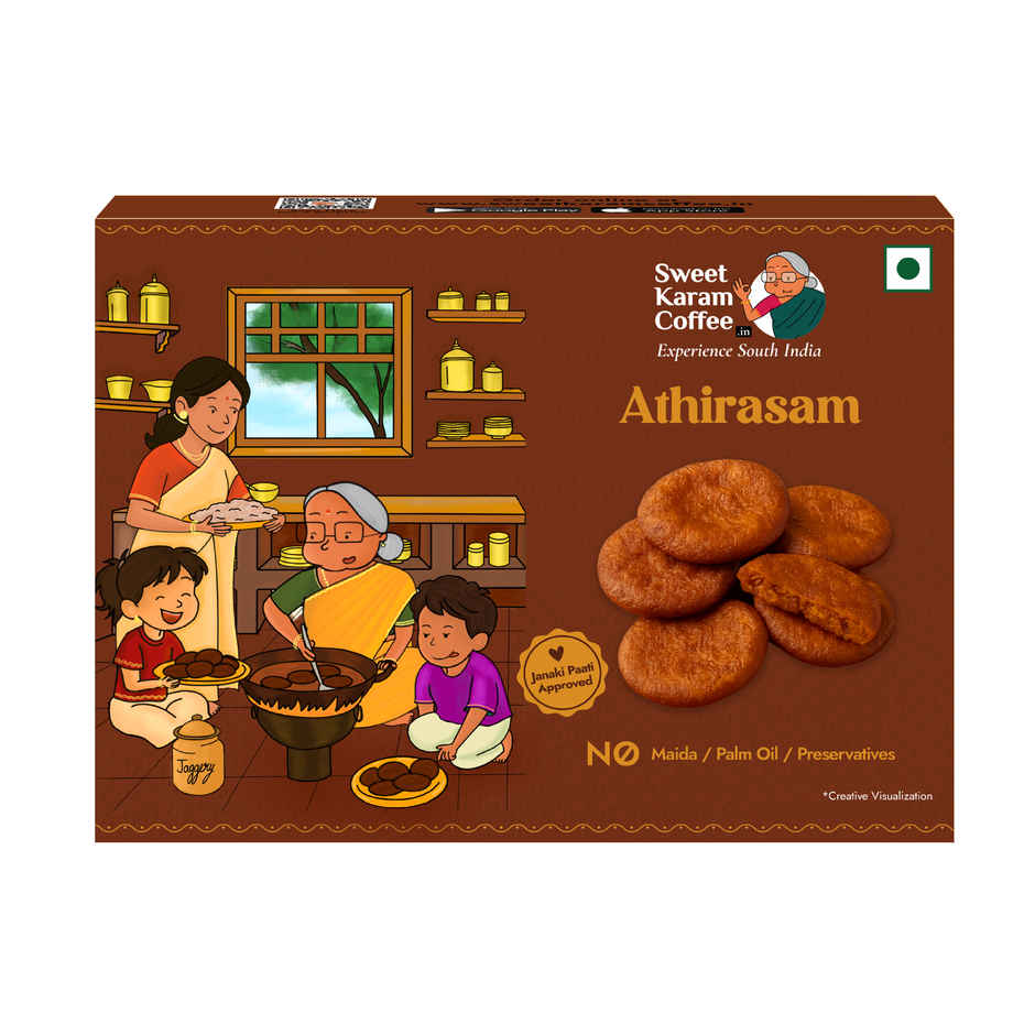 Sweet Karam Coffee Classic Athirasam - No Preservatives, No White Sugar