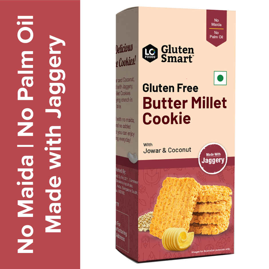 Lo Foods Gluten Free Butter Millet Cookies