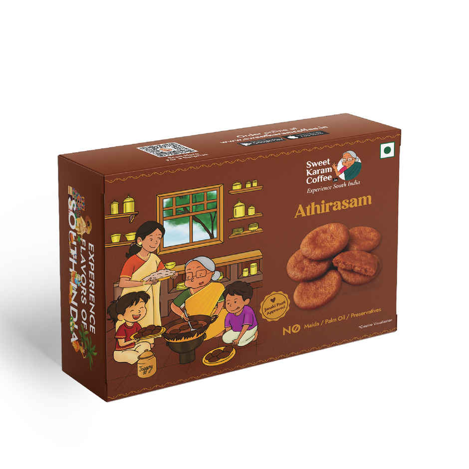 Sweet Karam Coffee Classic Athirasam | No Preservatives | No White Sugar